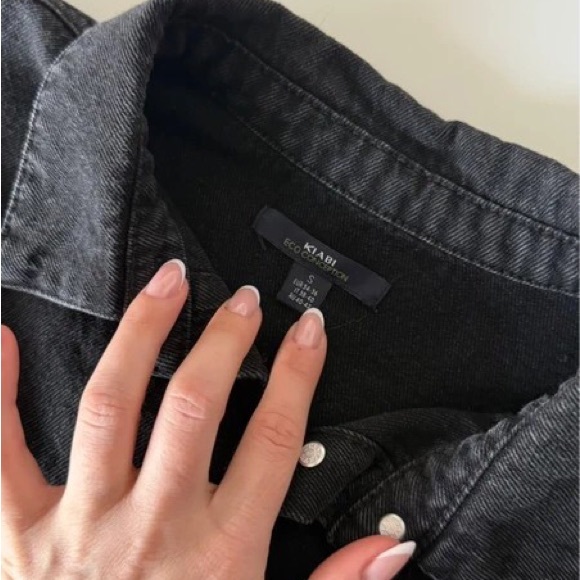 Black Denim Jacket - Picture 3 of 3